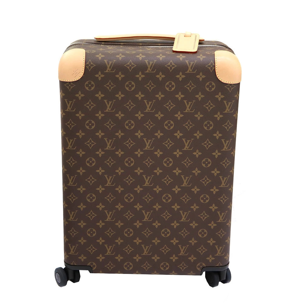 Louis Vuitton Horizon Carry Case Monogram Canvas Leather Carry On Suitcase Brown